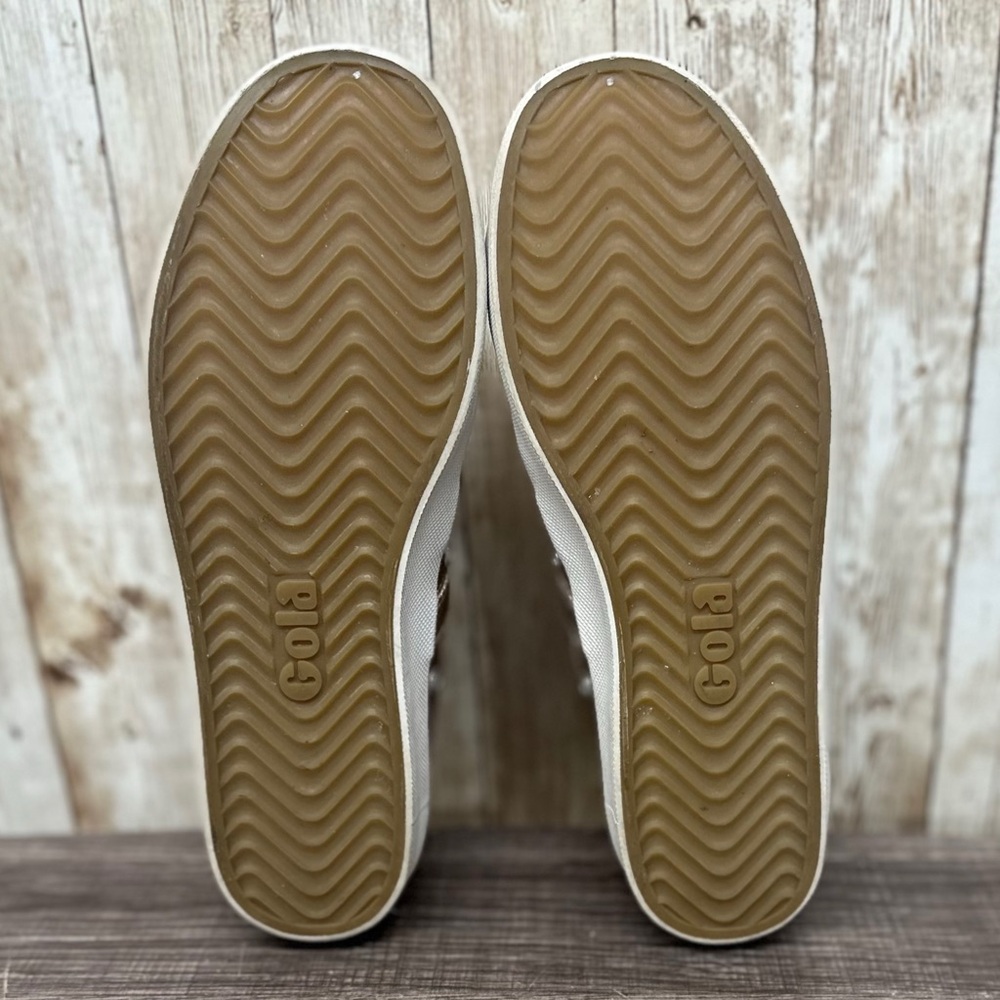 Gola Coaster Gold Metallic High Tops [S9711] - Picture 11 of 15